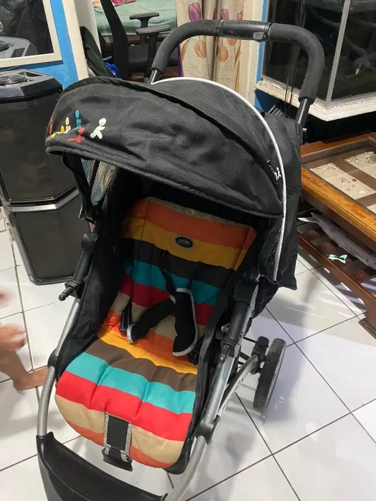 Stroller Bayi Roda 3 Pliko Cabino Preloved