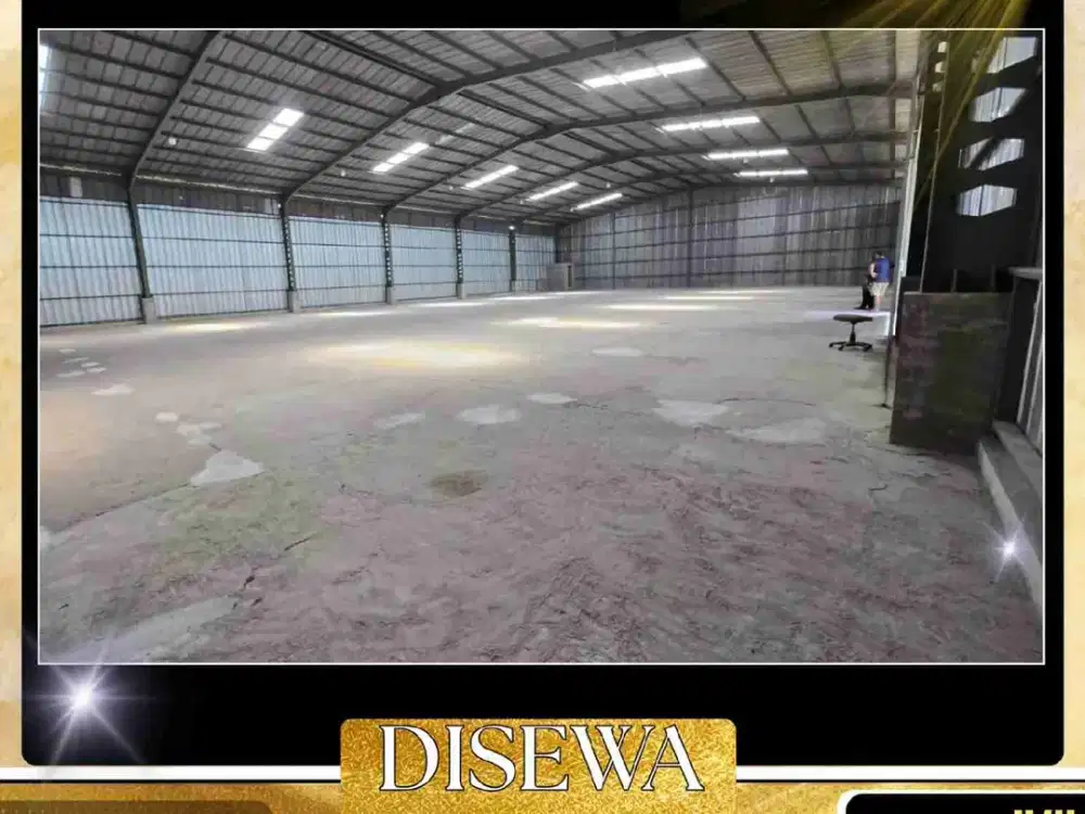 DISEWA GUDANG 1 LANTAI LUAS TANAH 1.008 M² DI SEMANAN CENGKARENG JAKARTA BARAT