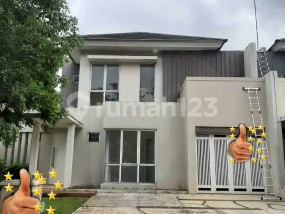 Rumah Dua Lantai Dekat Sekolah Dan Aeon Mall De Park Bsd City Tangerang