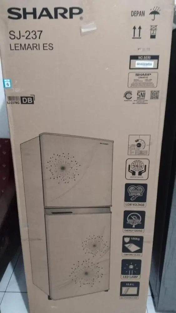 Kulkas 2 Pintu Sharp (BARU)