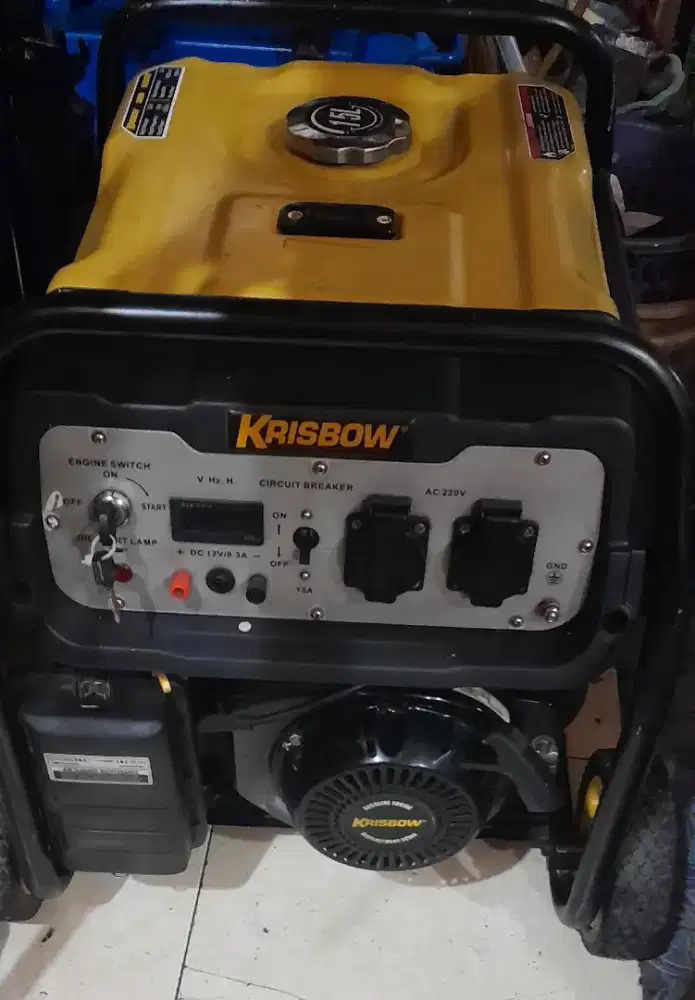 Dijual cepat genset krisbow tipe 3800W