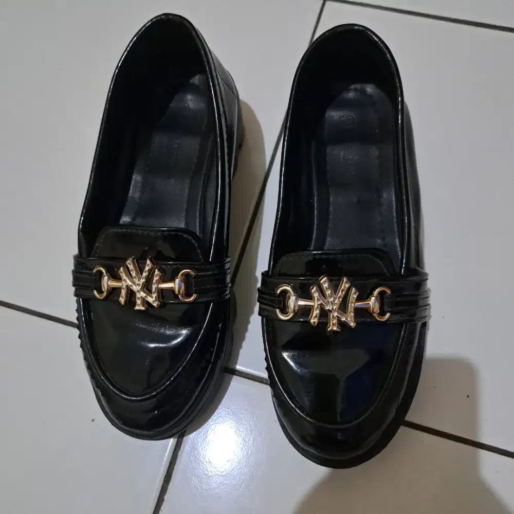 Trixbee Sepatu Docmart Wanita Sepatu Oxford Sepatu Loafers Gaya Korea
