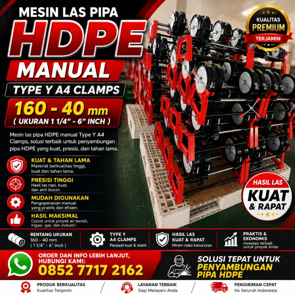 Mesin Las Pipa HDPE 160 A4