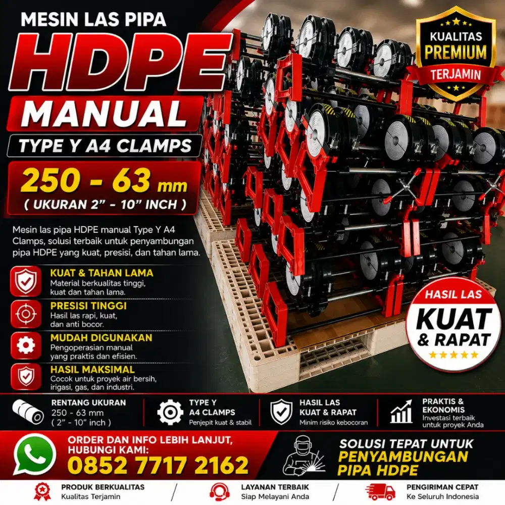 Mesin Las Pipa HDPE 250 A4