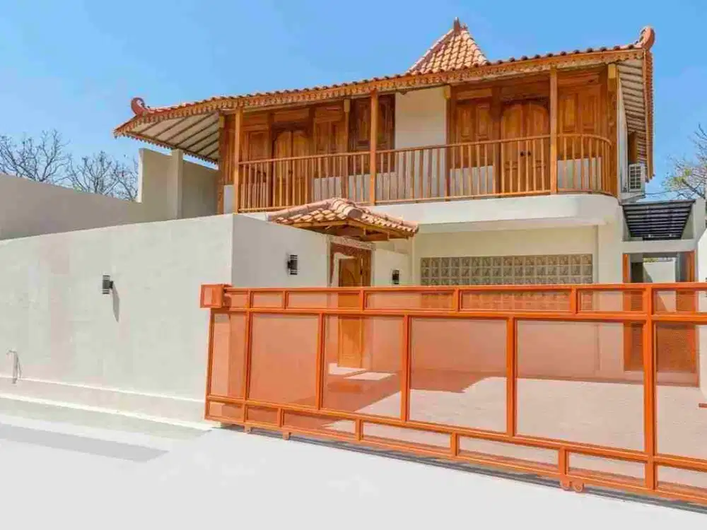 Brand New Modern Joglo Villa Style Architecture Kutuh Badung Bali