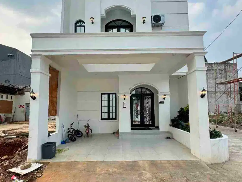 Rumah Baru Model American Classic Paling Laku Depok UI