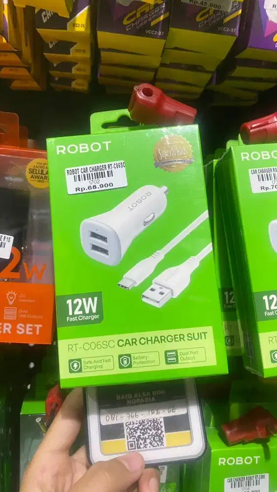 ROBOT CAR CHARGER RT-CO6SC
