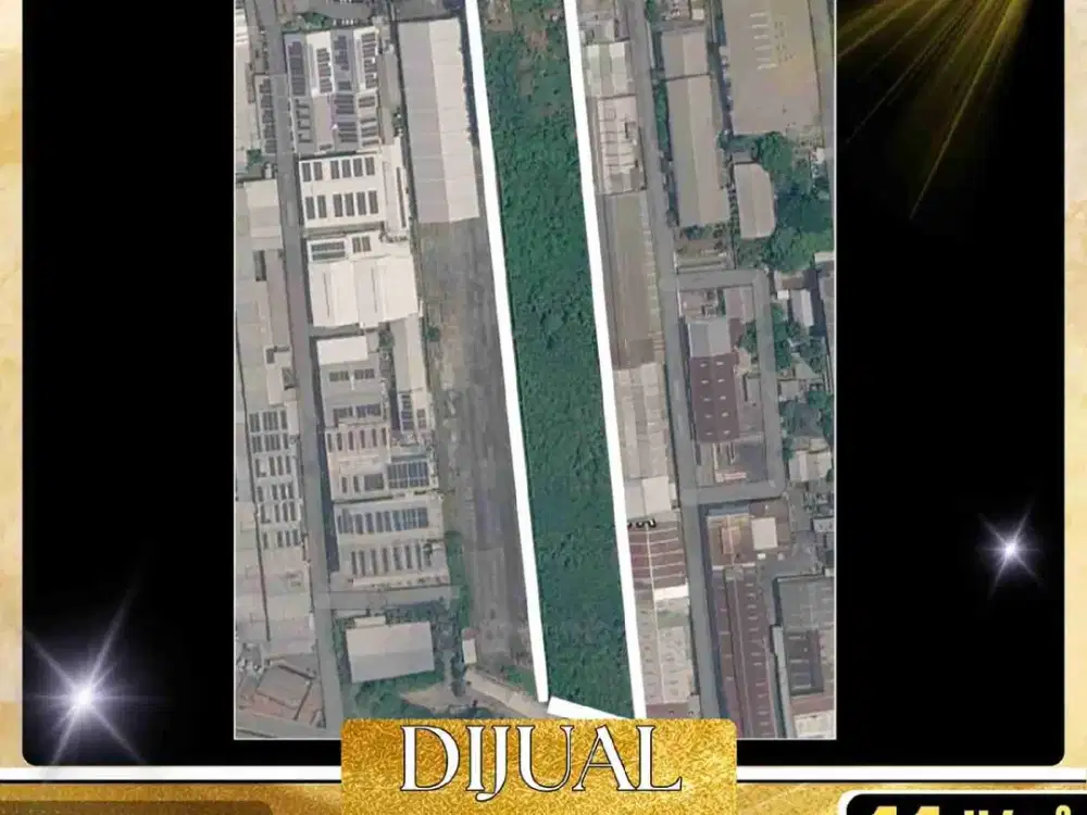 DIJUAL KAVLING 1,7 HA DI SEMANAN CENGKARENG JAKARTA BARAT