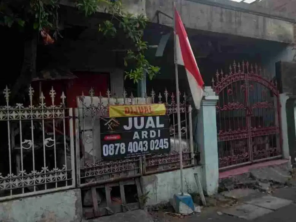 FOR SALE RUMAH HITUNG TANAH BENDUL MERISI DEKAT RSAL SURABAYA
