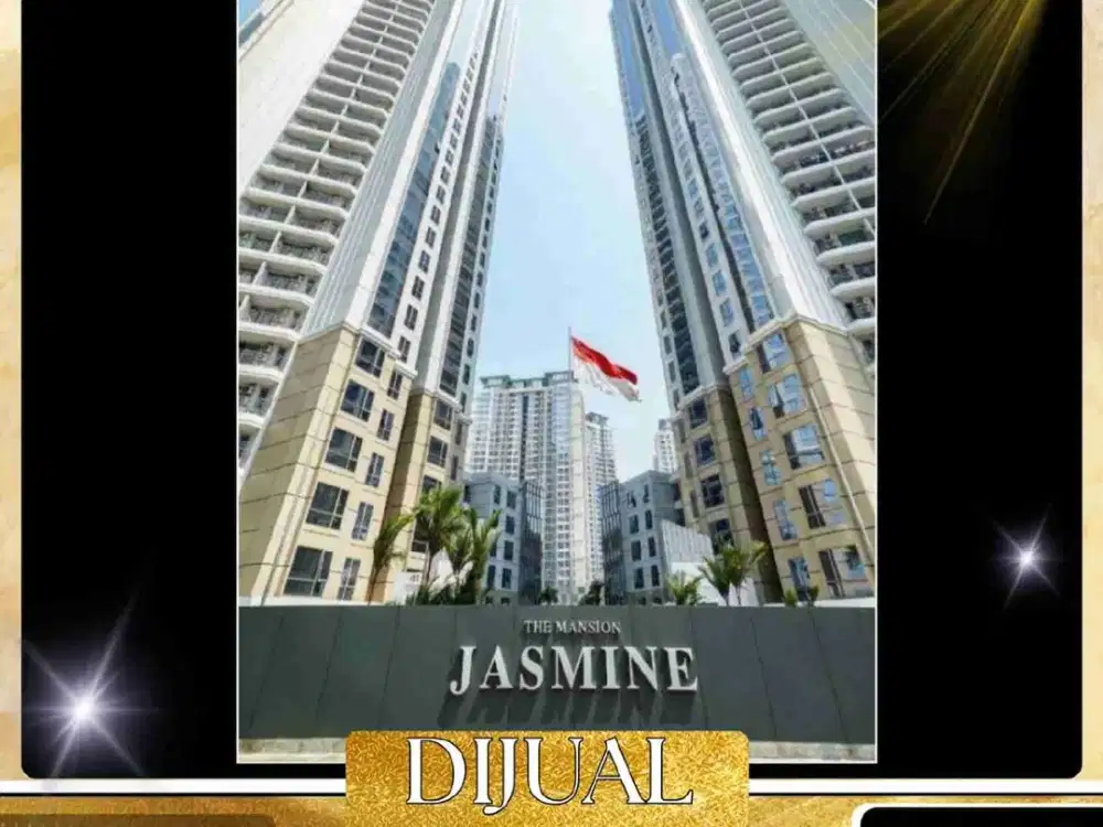 DIJUAL APARTEMEN 2 BR  LUAS 70 M² DI THE MANSION JASMINE PADEMANGAN JAKARTA UTARA