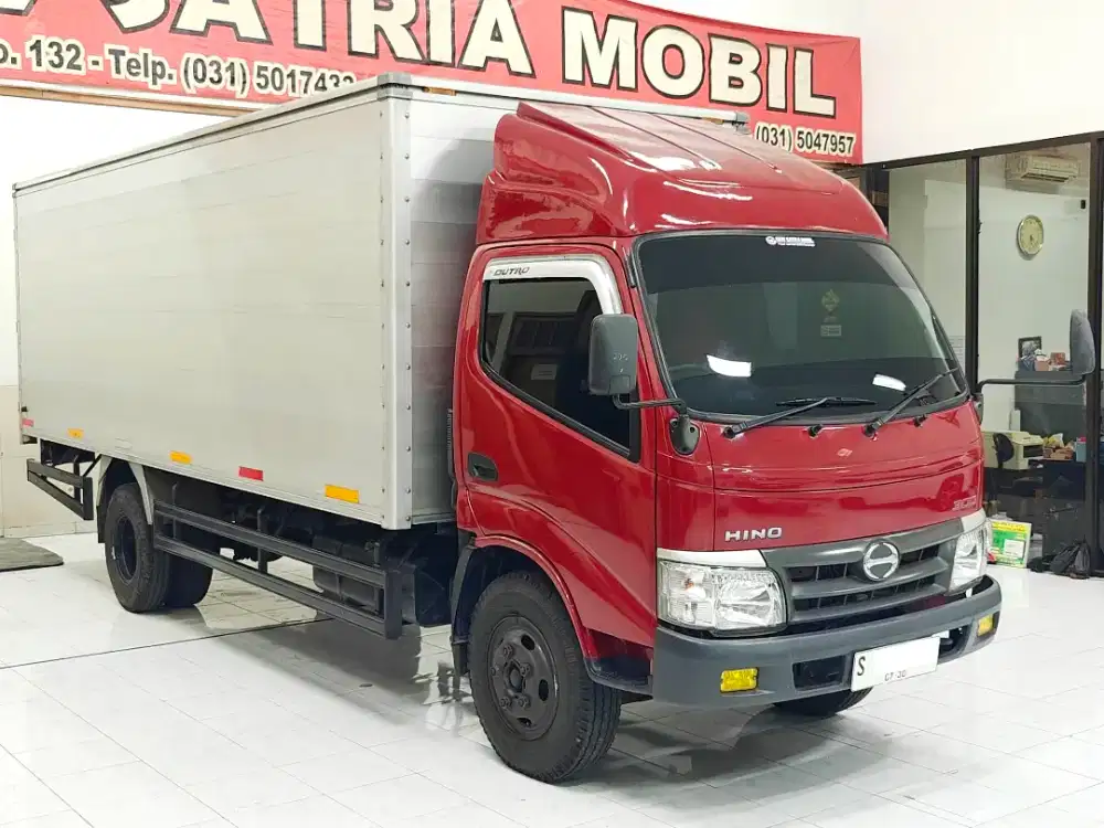 Antik Hino Dutro 2020 6 Roda Box Jumbo 130 MDL Long Double E2 CDD 2021