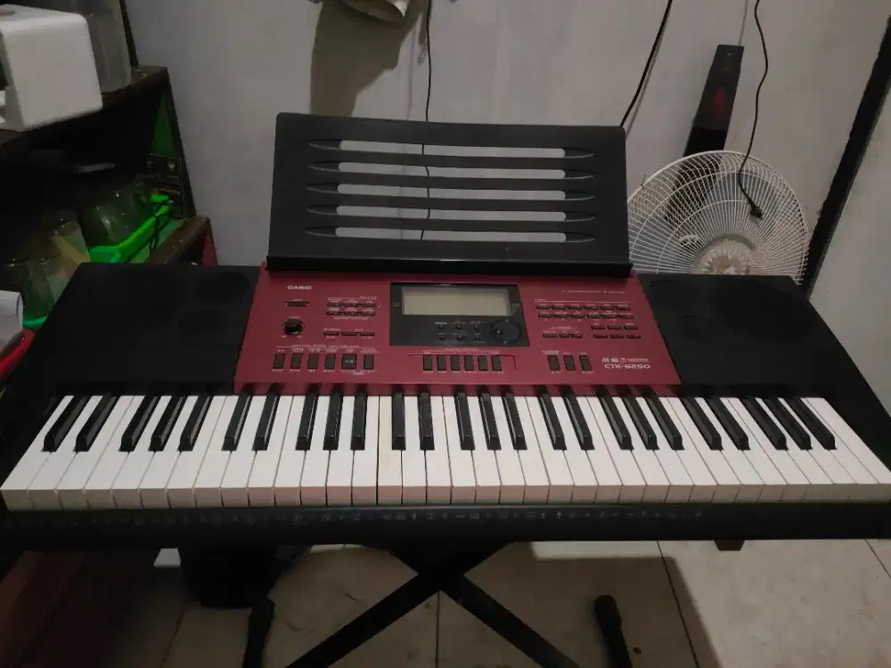 Keyboard Piano Casio CTK 6250