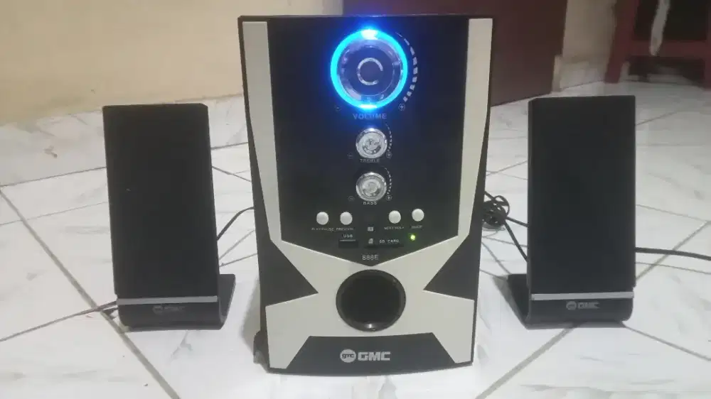 GMC 888e speaker aktif belum bluetooth