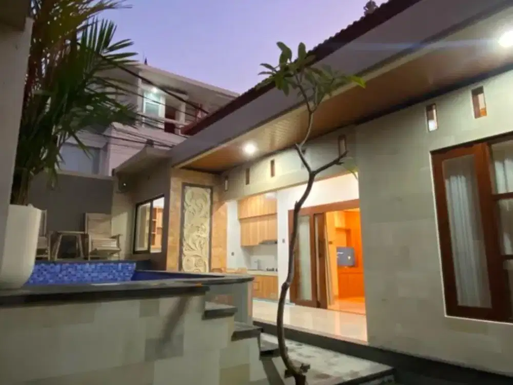 Rumah Minimalis dengan privat pool daerah sanur Denpasar