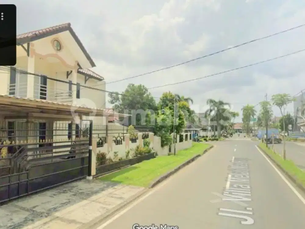 Kavling Strategis Peruntukan Komersial Villa Melati Mas Raya dengan 1 Unit Rumah Tinggal Siap Huni