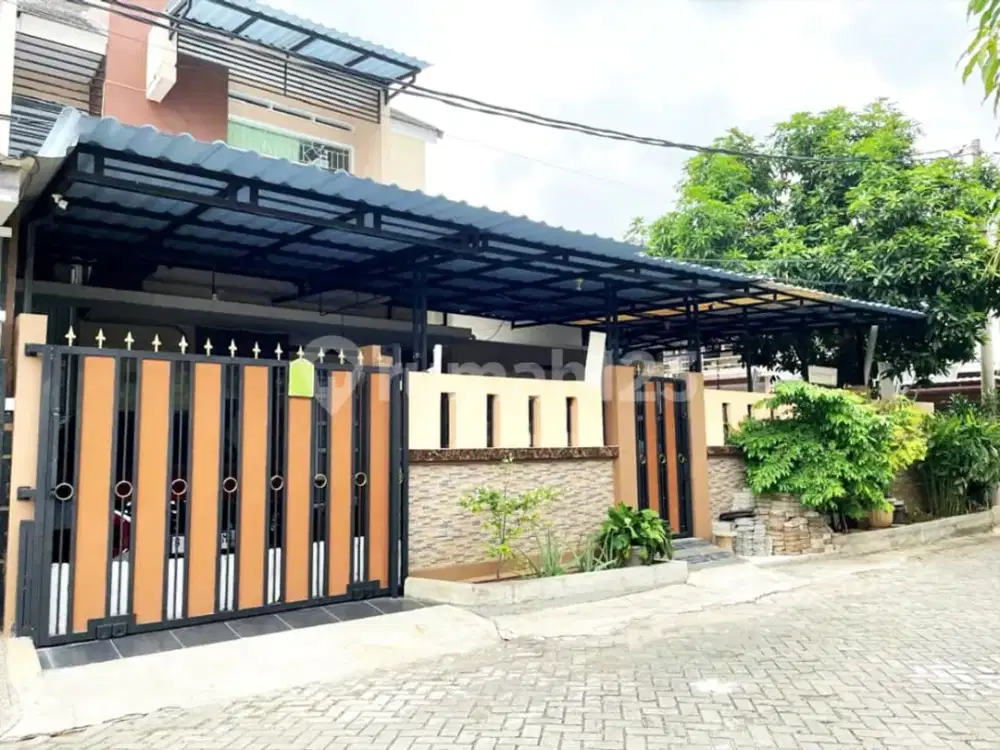 Rumah Poris Paradise Tangerang Eksklusif Posisi Hook Depan Taman Siap Huni