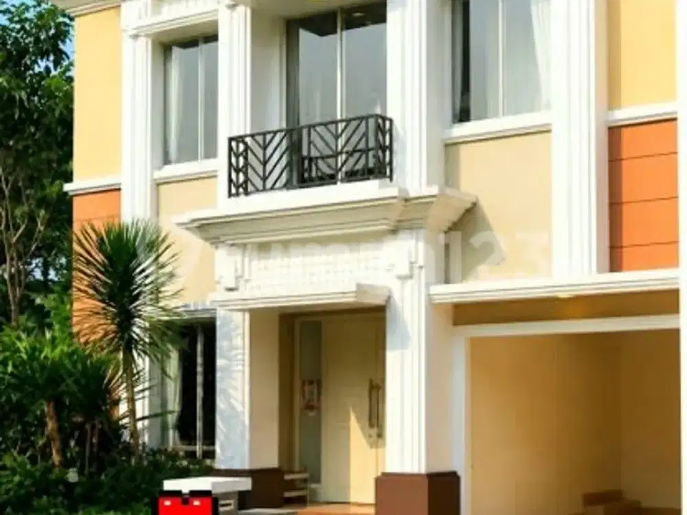 Rumah Style Japandi Scandinavian Cluster Famingo Gading Serpong Full Furnish