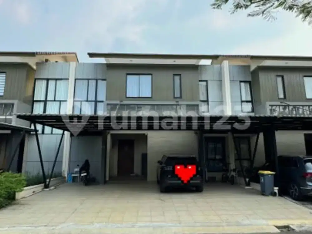 Rumah 2 Lantai Sutera Tiara Alam Sutera Semi Furnished Siap Huni