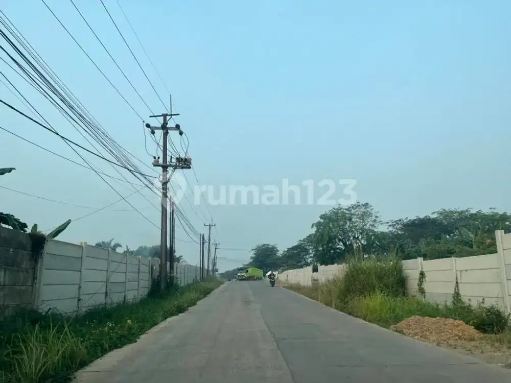 Tanah Berlokasi Strategis Serpong-Bogor Dekat BSD Cocok untuk Gudang Pabrik Investai Dll