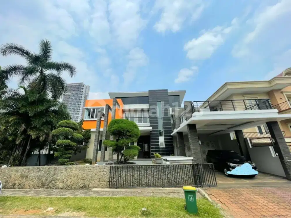 Rumah Mewah Taman Telaga Golf BSD City Fully Furnish Kondisi Bagus