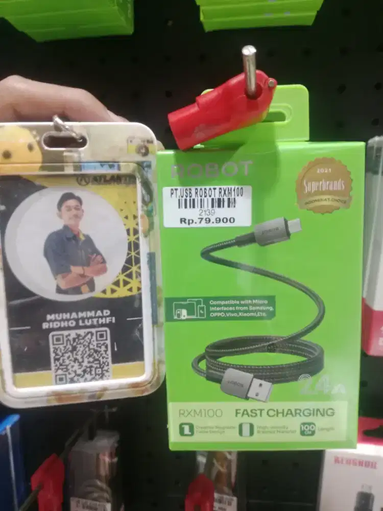 Robot cable data  RXM100