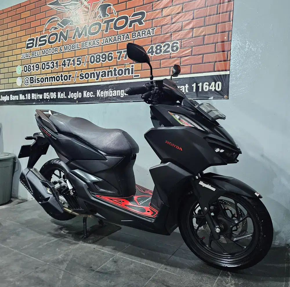 Modif ganteng! HONDA NEW VARIO 160 CBS ISS ALARM 2022 pajak ON