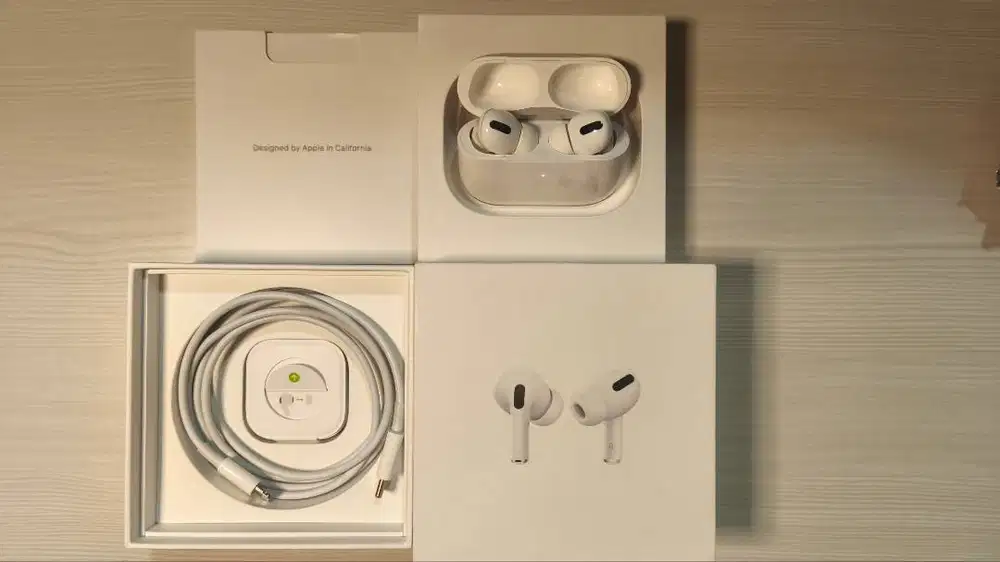 AirPods Pro Gen 1 MagSafe Ex-US AM/A Fullset (Kabel Ori Baru)