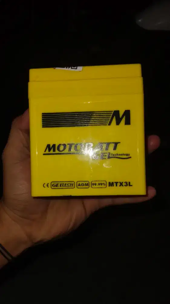Accu motobatt baru