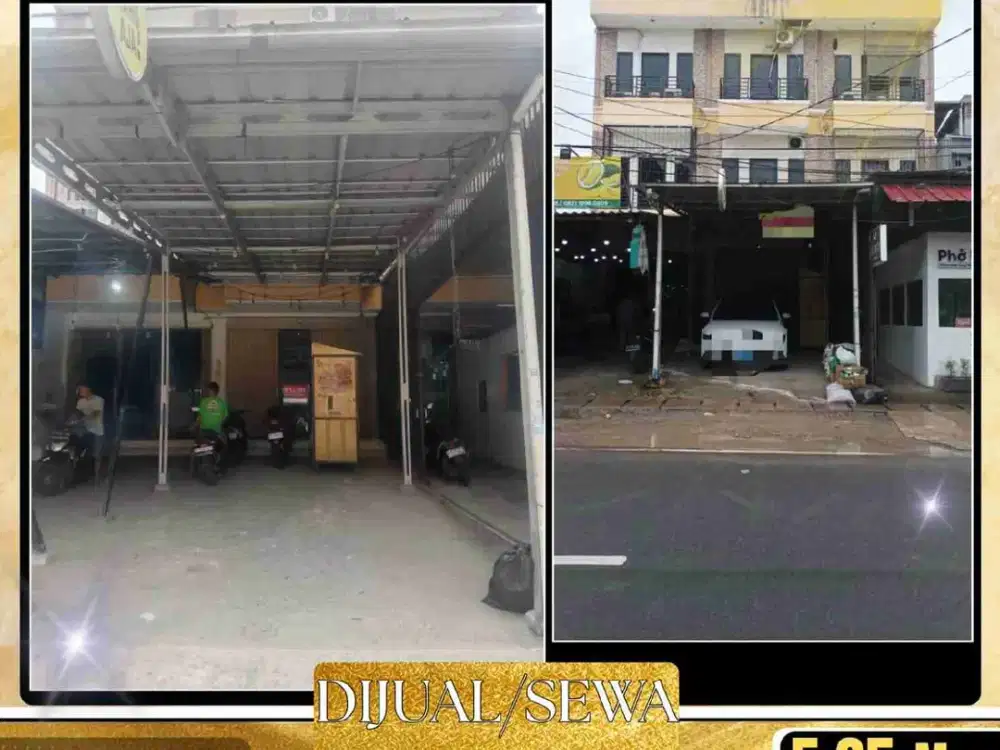 DIJUAL /DISEWA RUKO 4 LANTAI LUAS TANAH 114 M² DI TANJUNG DUREN GROGOL JAKARTA BARAT