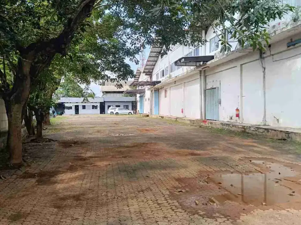 DIJUAL PABRIK DI NAROGONG DEKAT CILENGSI ADA IJIN LIMBAH B3