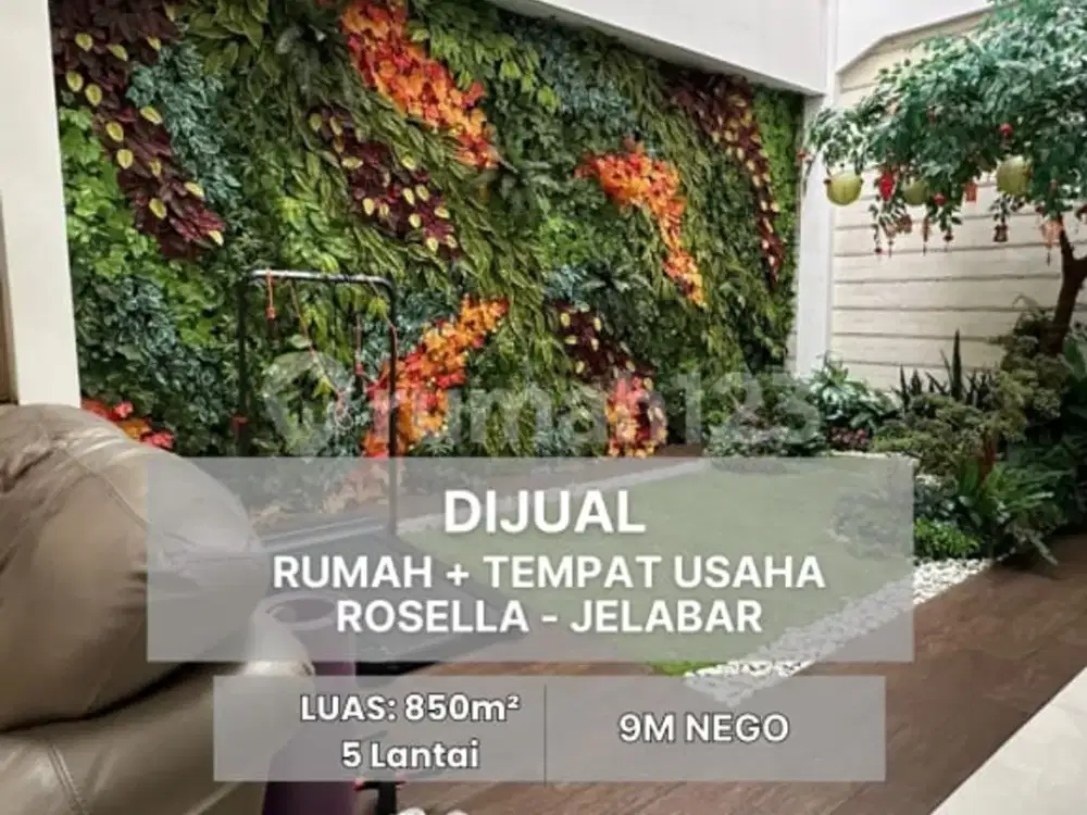 Dijual Rumah + Tempat Usaha @ Rosella - Jelambar ( Tubagus Angke)