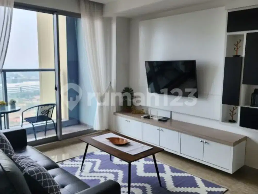 Apartemen Branz Apartment 2 Kamar Tidur Furnished Bagus