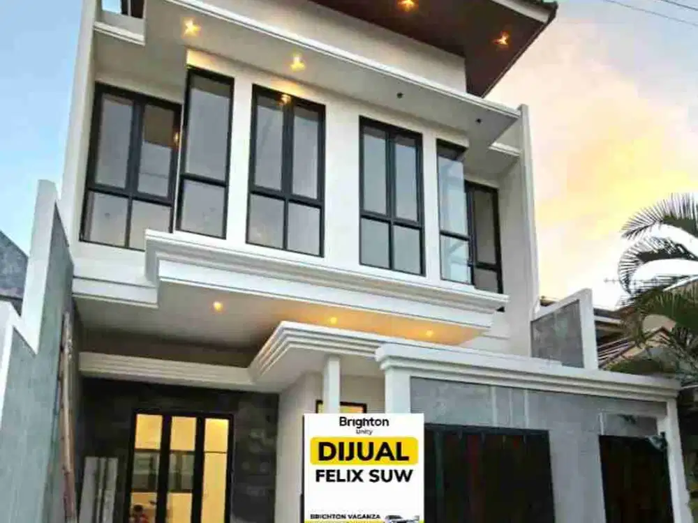 Jual Rumah Baru 2 Lt @ Pondok Benowo Indah