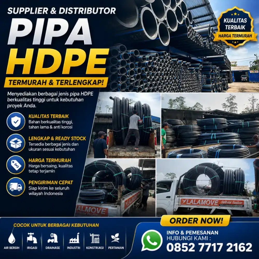 Distributor Pipa HDPE Murah