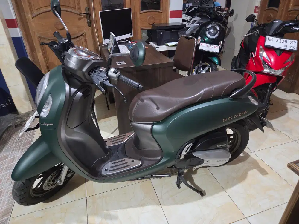 New Scoopy keyless hijau 2023 remore 2wajib gbm
