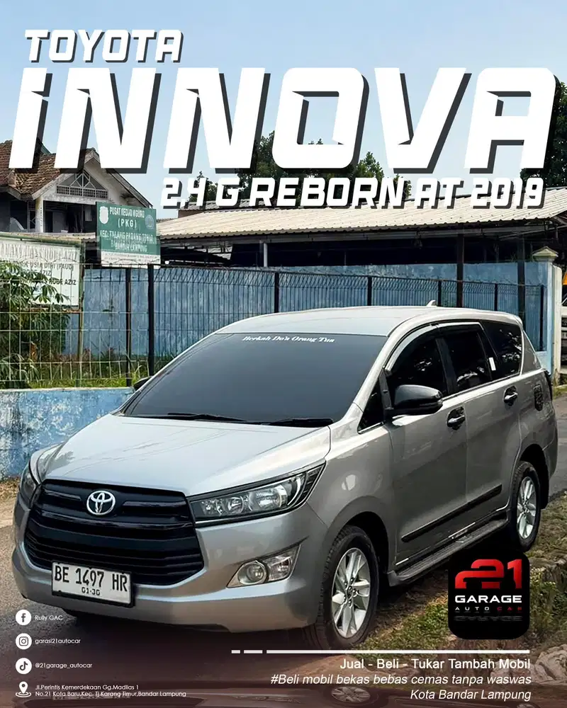Innova 2019 G diesel metik km low jual cepat ajah yuk buruan tingga 1