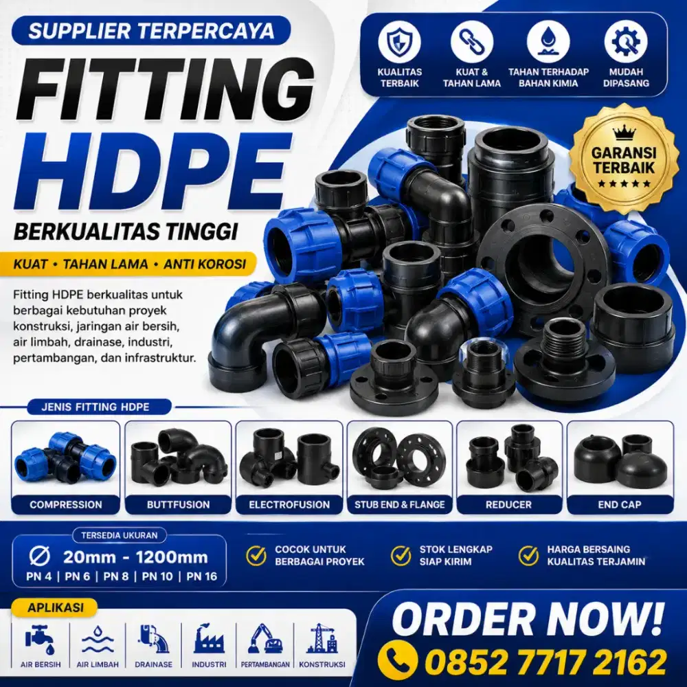 Distributor Fitting HDPE Murah