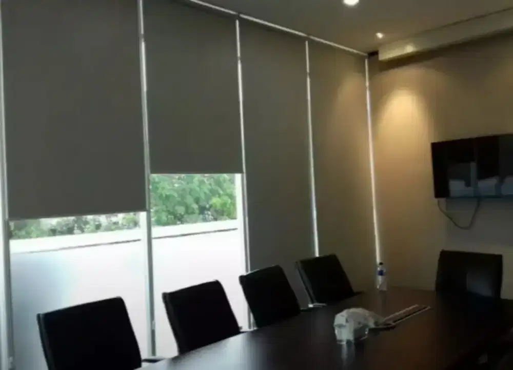 Roller blinds Kantor Dan Rumah - Gorden jendela - Wallpaper 3D