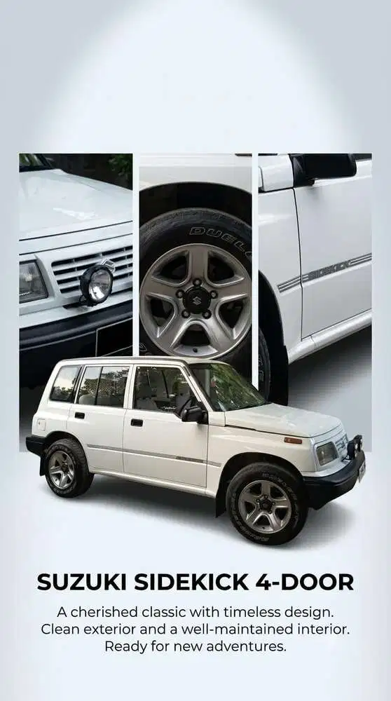 Suzuki Sidekick 1996 Bensin