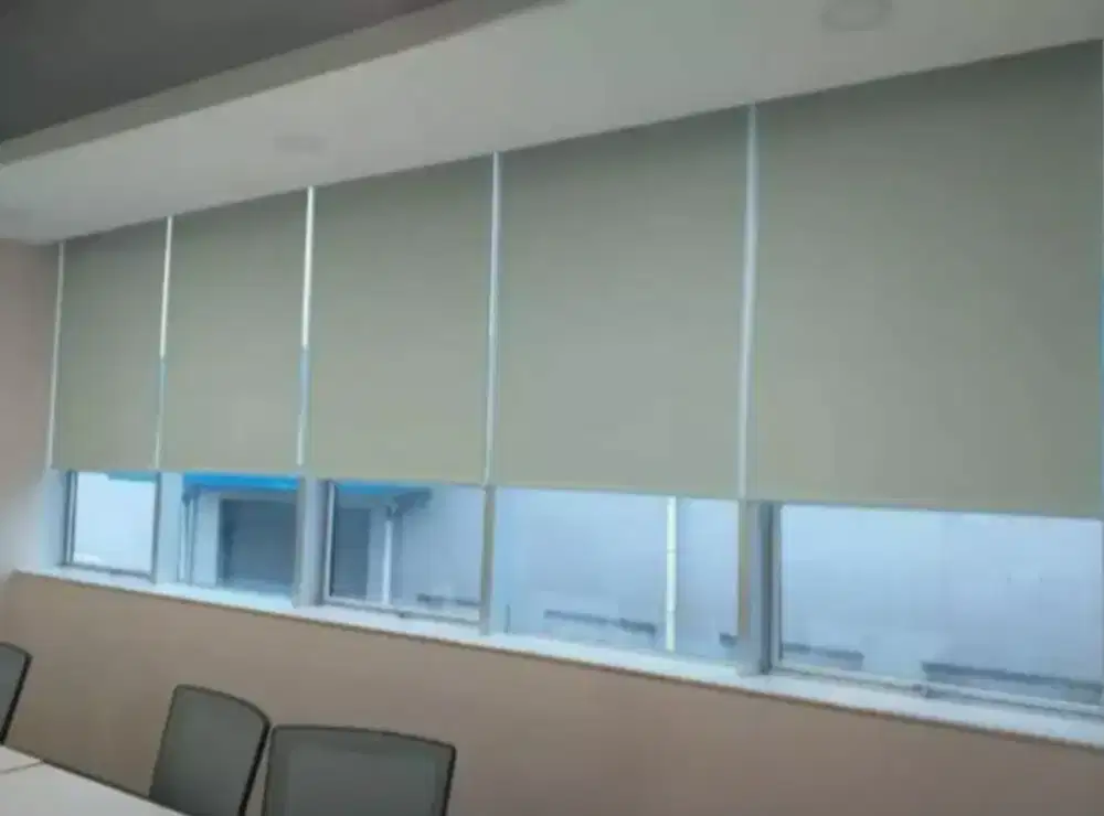 Tirai Kantor Model Modern Jenis Blinds - Gorden Jendela Minimalis