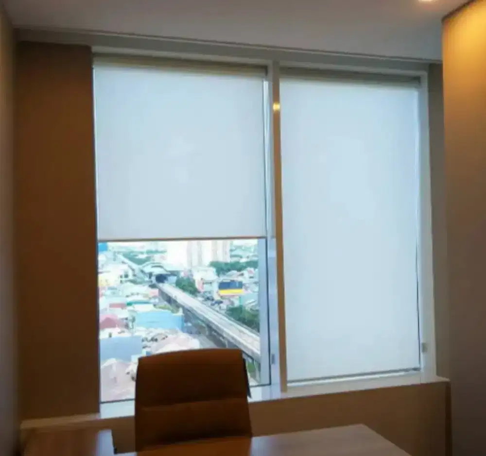Roller blinds Kantor Dan Rumah Free Survey, Pasang Cepat