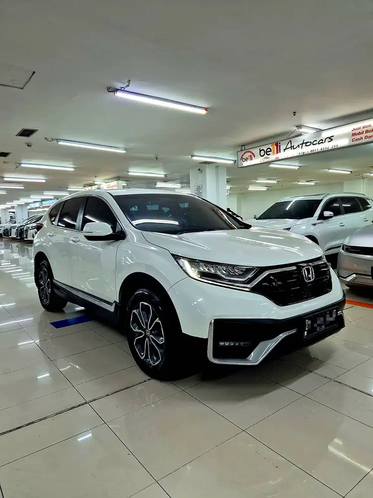 (TDP 30JT) LOW KM 100 RB ! HONDA CRV 1.5 TURBO 2021 PUTIH ! RECORD !