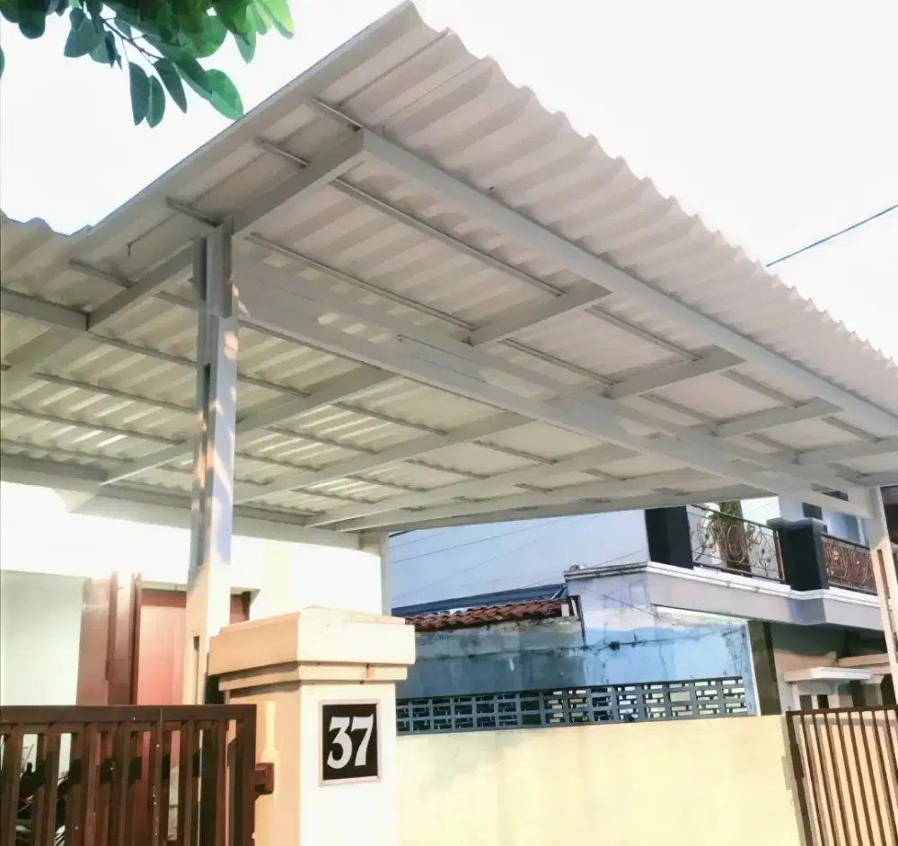 Kanopi baja ringan atap alderon