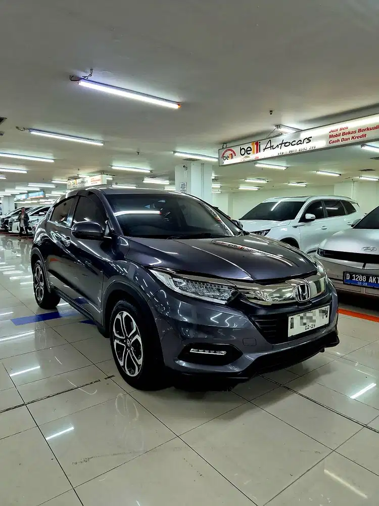 (TDP 25JT) LOW KM 53 RB ( ANTIK ) ! HONDA HRV SE CVT 2018 ABU ! RECORD