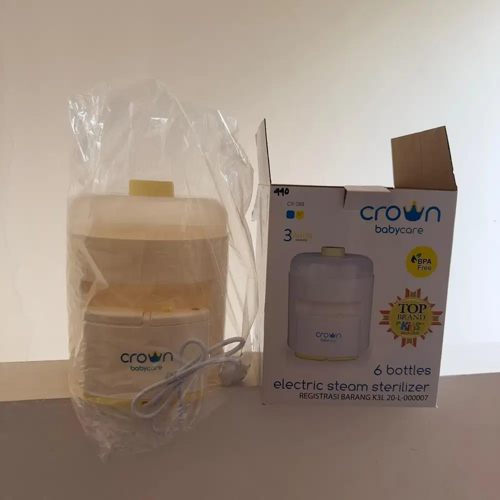CROWN 6 Bottle Electric Steam Sterilizer