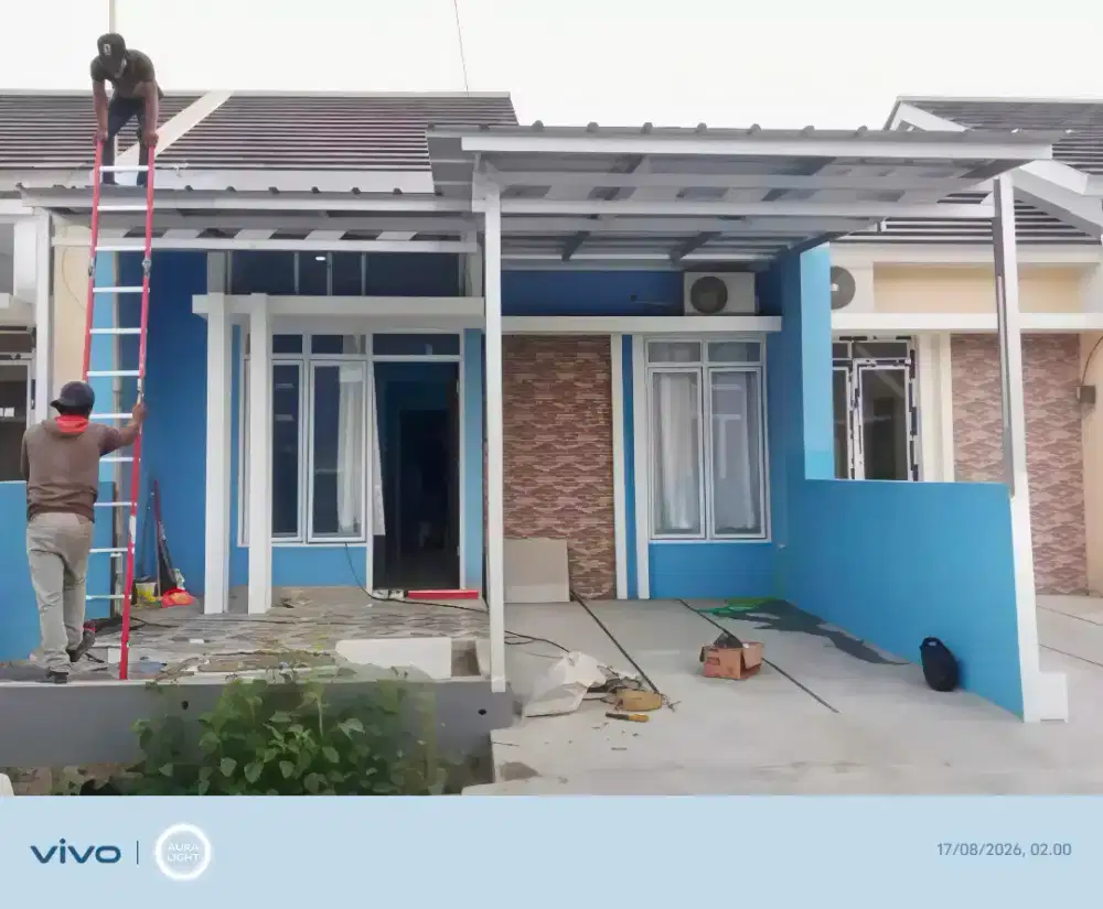 Kanopi baja ringan dan garasi