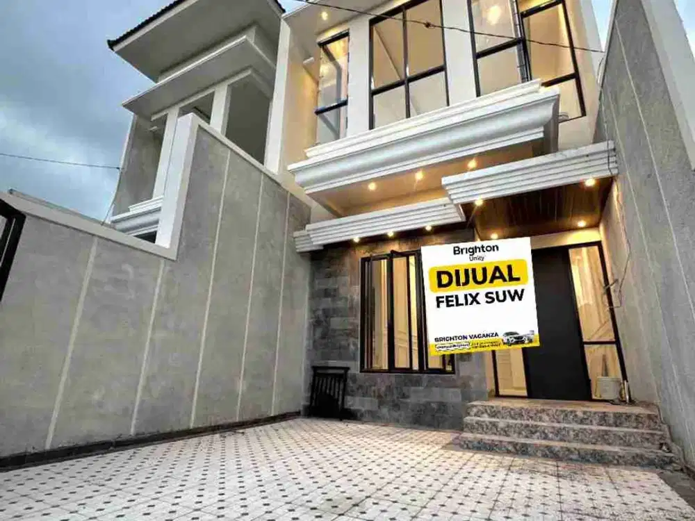 Jual Rumah Baru 2 lt @ Greenlake Wonorejo