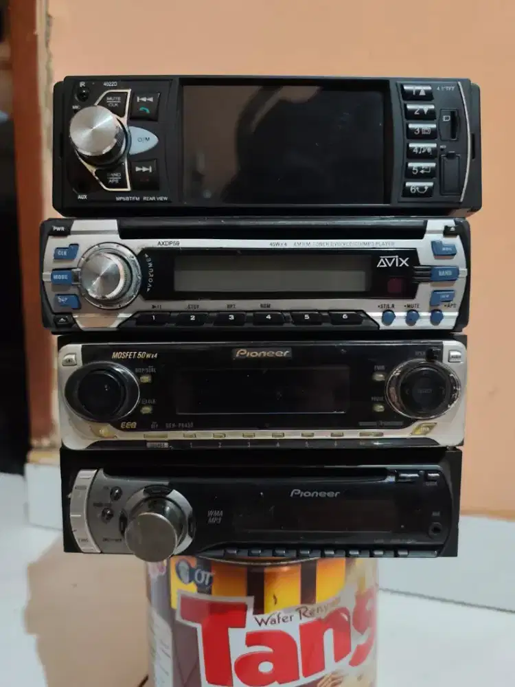 Aneka macam tape mobil Pioneer dll