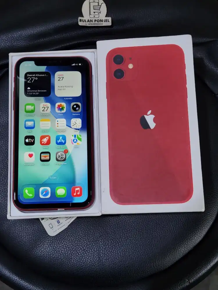 HARGA PAS IPHONE 11 64GB KEMENPRIN SECOND FULLSET