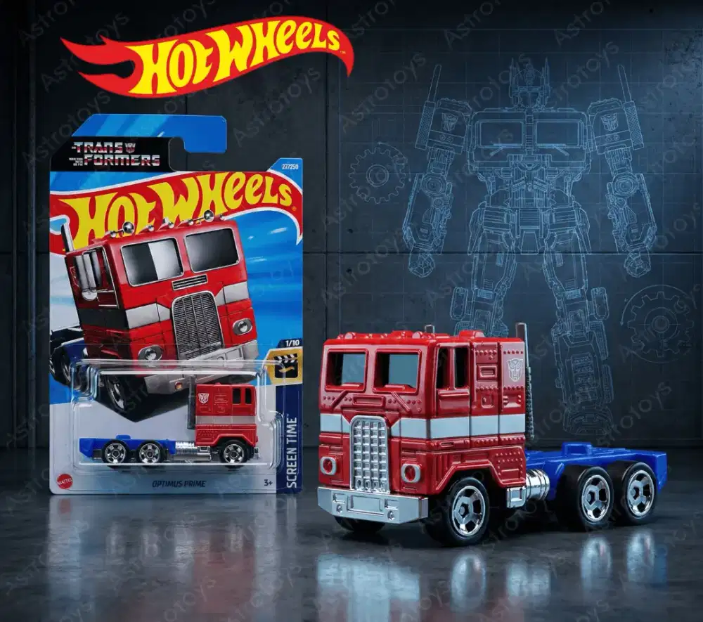 HOT WHEELS OPTIMUS PRIME TRANSFORMER